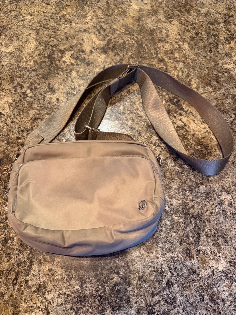 lululemon Women’s Taupe Crossbody Bag